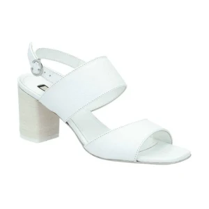 Liu Jo Skórzane sandały na słupku CLARA 2