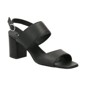 Liu Jo Skórzane sandały na słupku CLARA 2
