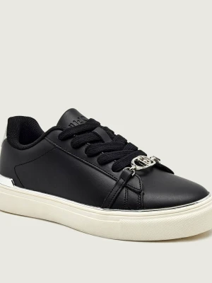 Liu Jo Skórzane sneakersy KIKI 01 czarny