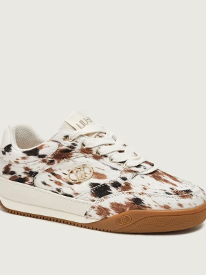 Liu Jo Skórzane sneakersy Lewis 01 biały