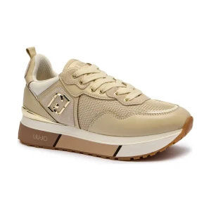 Liu Jo Skórzane sneakersy MAXI WONDER 01