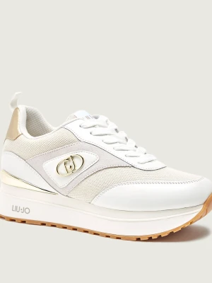 Liu Jo Skórzane sneakersy MAXI WONDER 97 BIS