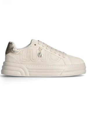 Liu Jo Skórzane sneakersy w kolorze beżowym rozmiar: 41