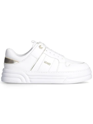 Liu Jo Skórzane sneakersy w kolorze białym rozmiar: 39