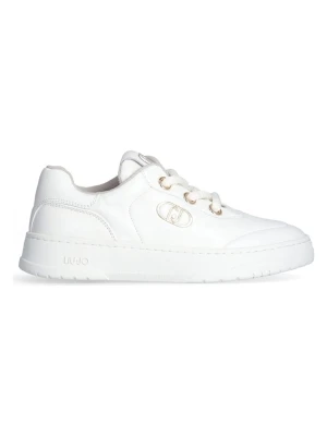 Liu Jo Skórzane sneakersy w kolorze białym rozmiar: 37