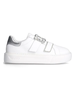 Liu Jo Skórzane sneakersy w kolorze białym rozmiar: 37