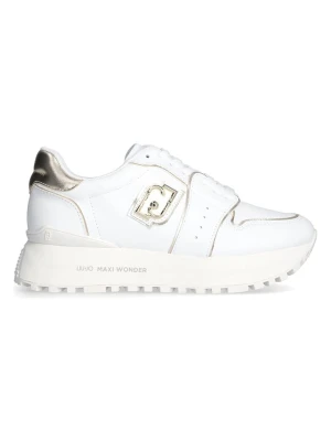 Liu Jo Skórzane sneakersy w kolorze białym rozmiar: 38