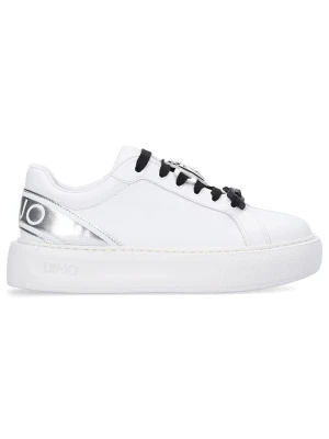 Liu Jo Skórzane sneakersy w kolorze białym rozmiar: 38