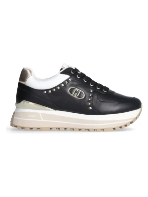 Liu Jo Skórzane sneakersy w kolorze czarno-białym rozmiar: 37