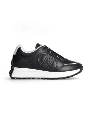 Liu Jo Skórzane sneakersy w kolorze czarno-białym rozmiar: 39