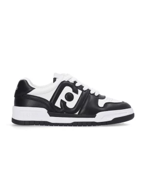 Liu Jo Skórzane sneakersy w kolorze czarno-białym rozmiar: 40
