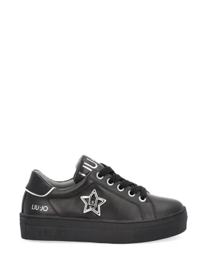 Liu Jo Skórzane sneakersy w kolorze czarnym rozmiar: 37