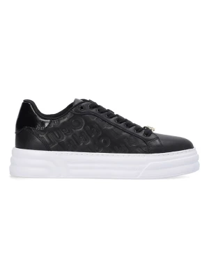 Liu Jo Skórzane sneakersy w kolorze czarnym rozmiar: 39
