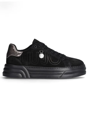Liu Jo Skórzane sneakersy w kolorze czarnym rozmiar: 40