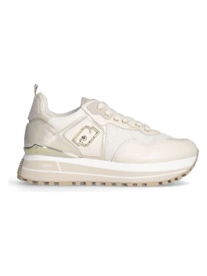 Liu Jo Skórzane sneakersy w kolorze kremowym rozmiar: 39