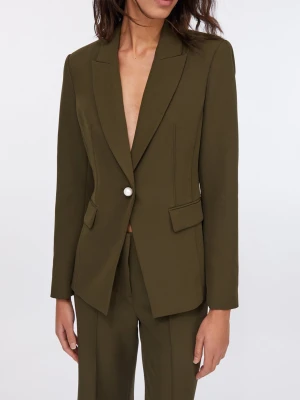 Liu Jo Slim Blazer Fit Pine
