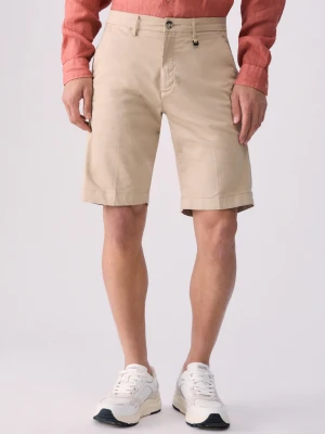 Liu Jo Slim Fit Bermuda Shorts beżowy