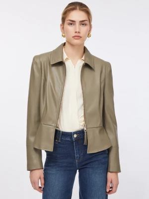 Liu Jo Slim-fit Jacket With Coated Effect LIUJO