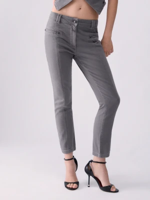 Liu Jo Slim-fit Trousers szary