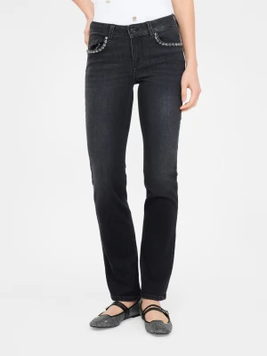 Liu Jo Slim Jeans With Gemstones LIUJO