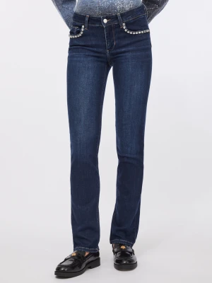 Liu Jo Slim Jeans With Gemstones LIUJO