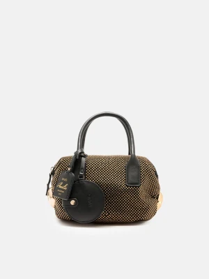 Liu Jo Small Bag With Rhinestone Detailing czarny
