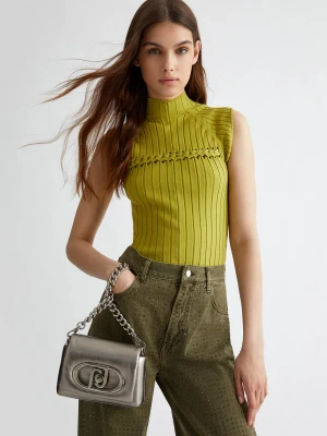 Liu Jo Small Foil-effect Lapuffy Bag LIUJO