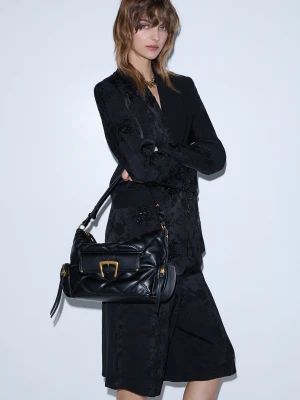 Liu Jo Small Hobo Bag Quilted czarny