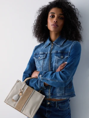 Zdjęcie produktu Liu Jo Small Jacquard Bag beżowy