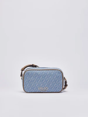 Liu Jo Small Jacquard Denim Crossbody Bag
