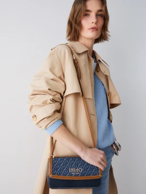 Liu Jo Small Jacquard Denim Crossbody Bag LIUJO