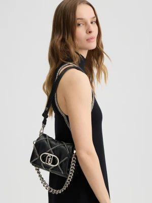 Liu Jo Small Lapuffy Bag With Chain Detailing LIUJO