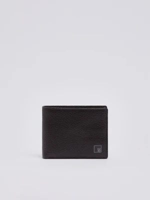 Liu Jo Small Leather Wallet Dark Brown