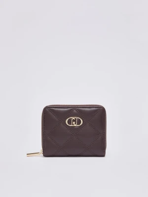 Liu Jo Small Quilted Wallet Aubergine