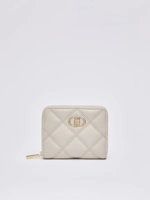 Liu Jo Small Quilted Wallet Cream