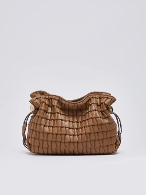 Liu Jo Small Riccy Embossed Bag beżowy