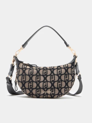 Liu Jo Small Shoulder Bag Jacquard Tobacco Brown