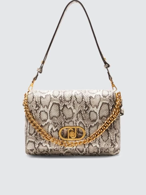 Liu Jo Snakeskin Lapuffy Handbag LIUJO