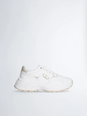 Liu Jo Sneakers In Leather biały