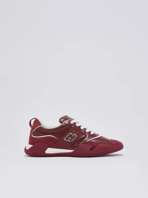 Liu Jo Sneakers In Nylon And Patent Leather