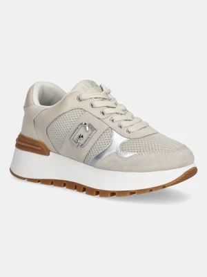 Liu Jo sneakersy AMAZING 43 BIS damskie kolor beżowy BA6031PX027S1856