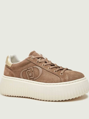 Liu Jo Sneakersy Elodie 01 | zamsz beżowy