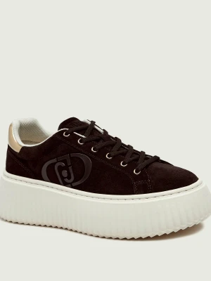 Liu Jo Sneakersy Elodie 01 | zamsz brązowy