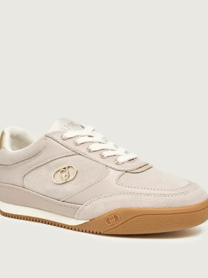 Liu Jo Sneakersy LEWIS 01 | zamsz beżowy