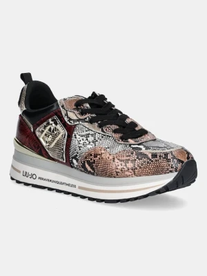 Liu Jo sneakersy LIU JO MAXI WONDER 01 damskie kolor czerwony BF5009EX00500373