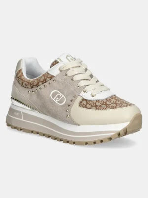 Liu Jo sneakersy LIU JO MAXI WONDER 87 kolor beżowy BA5019PX604S3603