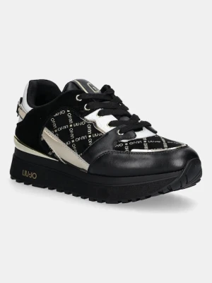 Liu Jo sneakersy LIU JO MAXI WONDER 91 damskie kolor czarny BF5005PX68122222