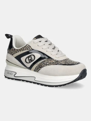 Liu Jo sneakersy LIU JO MAXI WONDER 97 damskie kolor szary BA6007PX807S1411