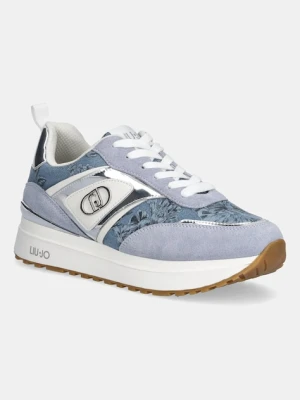 Liu Jo sneakersy LIU JO MAXI WONDER 97 kolor niebieski BA6007PX878S4079