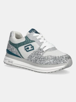 Liu Jo sneakersy LIU JO MAXI WONDER 98 damskie kolor srebrny BA6013TX09900532